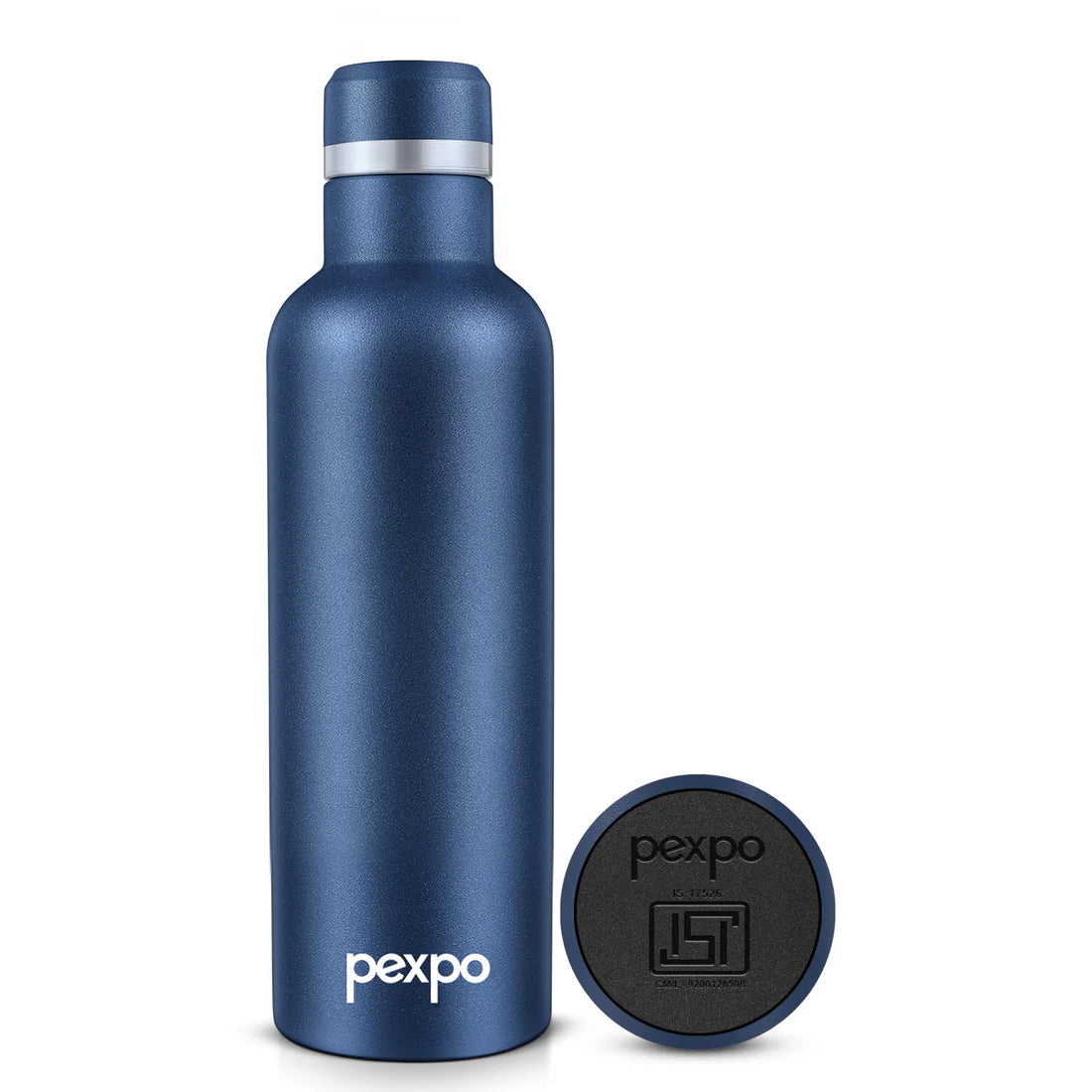 Pexpo Orio Thermo Steel Bottle | Tri-Ply Vacuum Insulated Hot & Cold Flask
