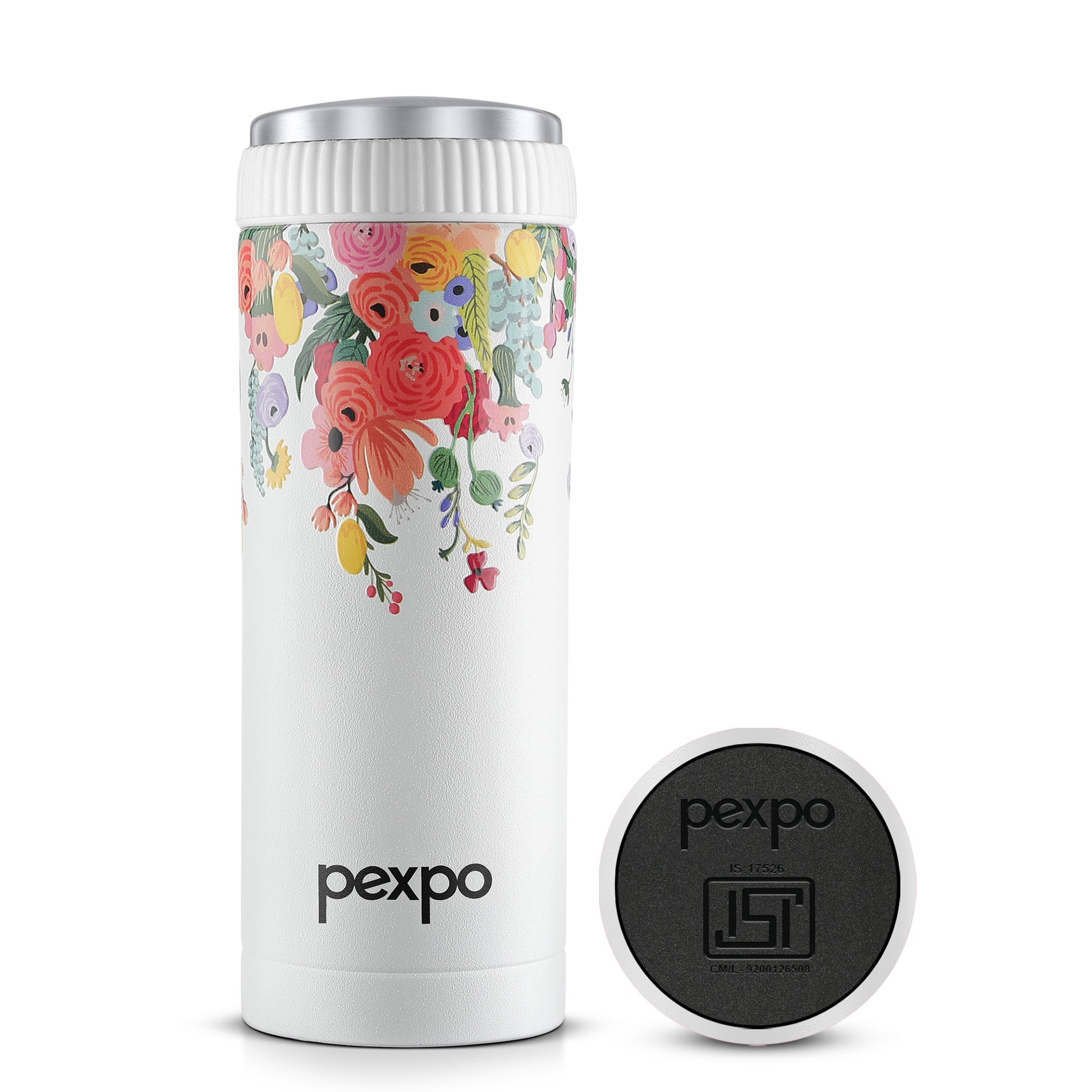 Pexpo Crypto Art Hot & Cold Water Bottle - 430 ml