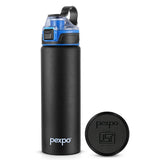 Pexpo Arctic SS Water Bottle with Double Lock Cap 800 ML
