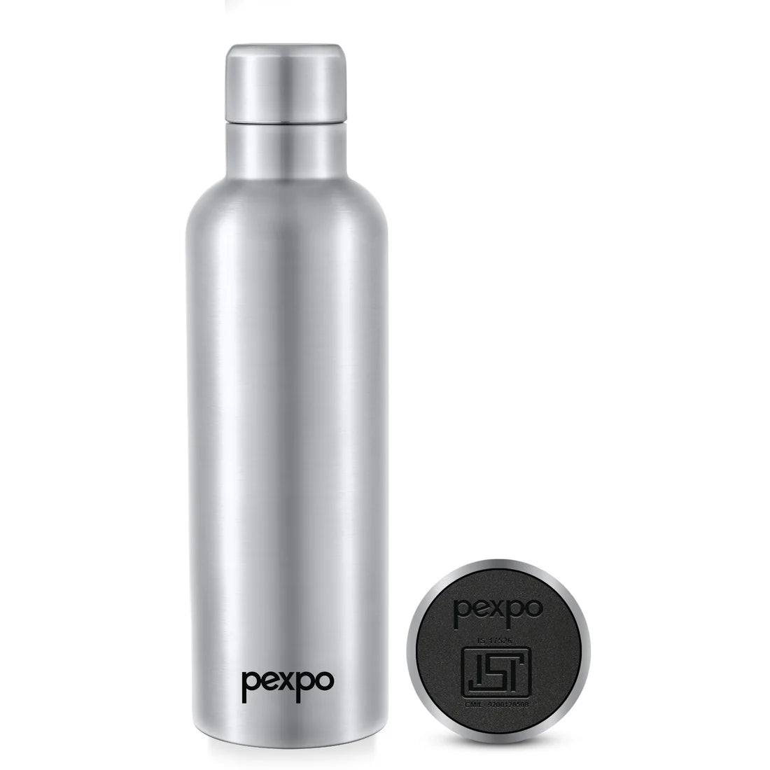 Pexpo Orio Thermo Steel Bottle | Tri-Ply Vacuum Insulated Hot & Cold Flask