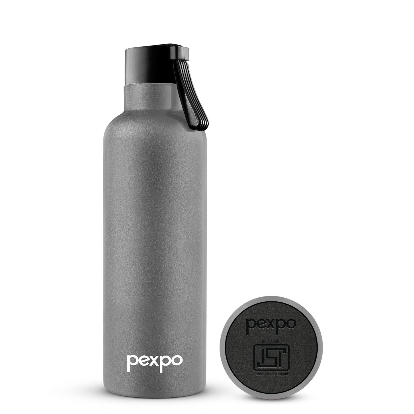 Pexpo Oslo Thermo Steel Bottle | Tri-Ply Vacuum Insulated Hot & Cold Flask | For Daily Use