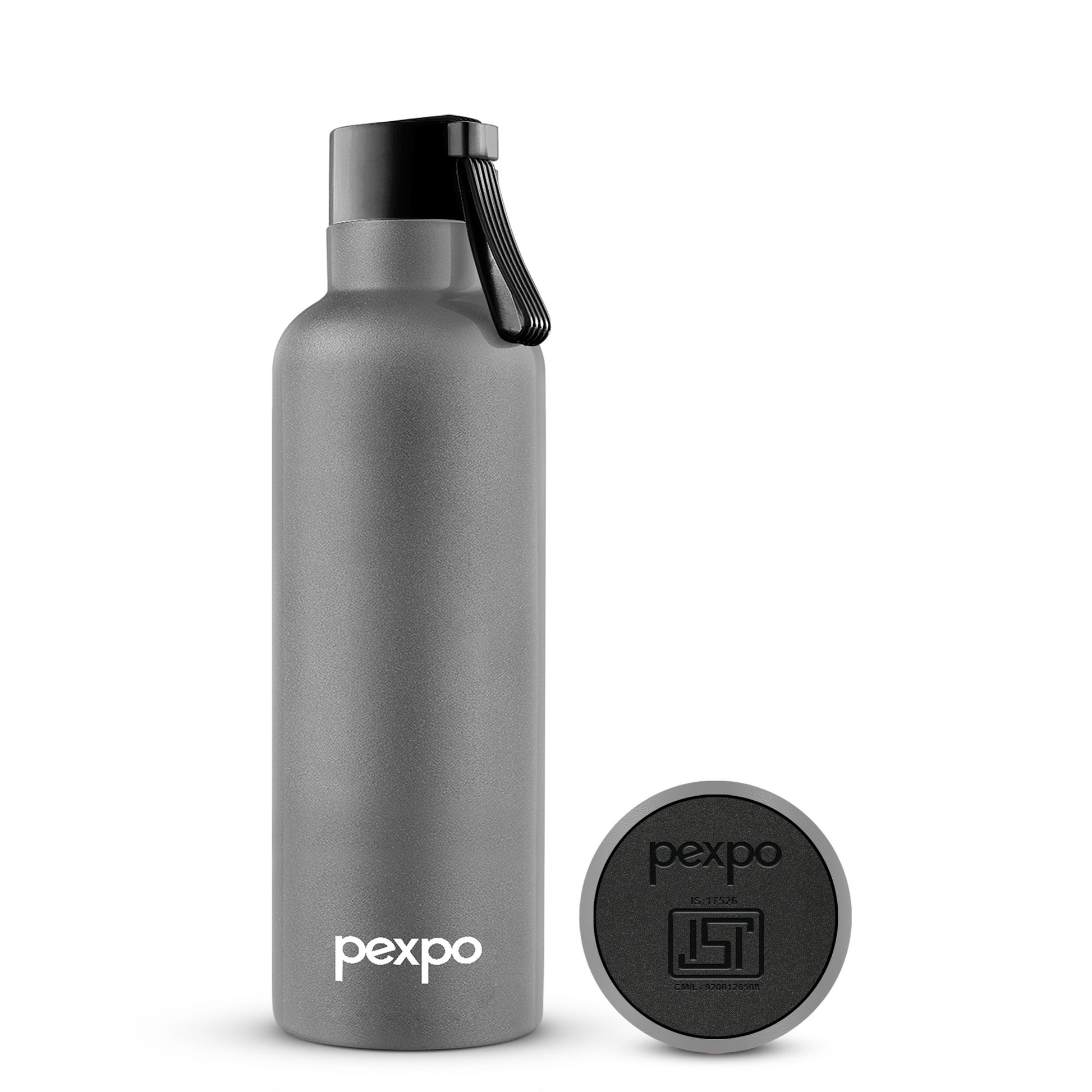 Pexpo Oslo Thermo Steel Bottle | Tri-Ply Vacuum Insulated Hot & Cold Flask | For Daily Use