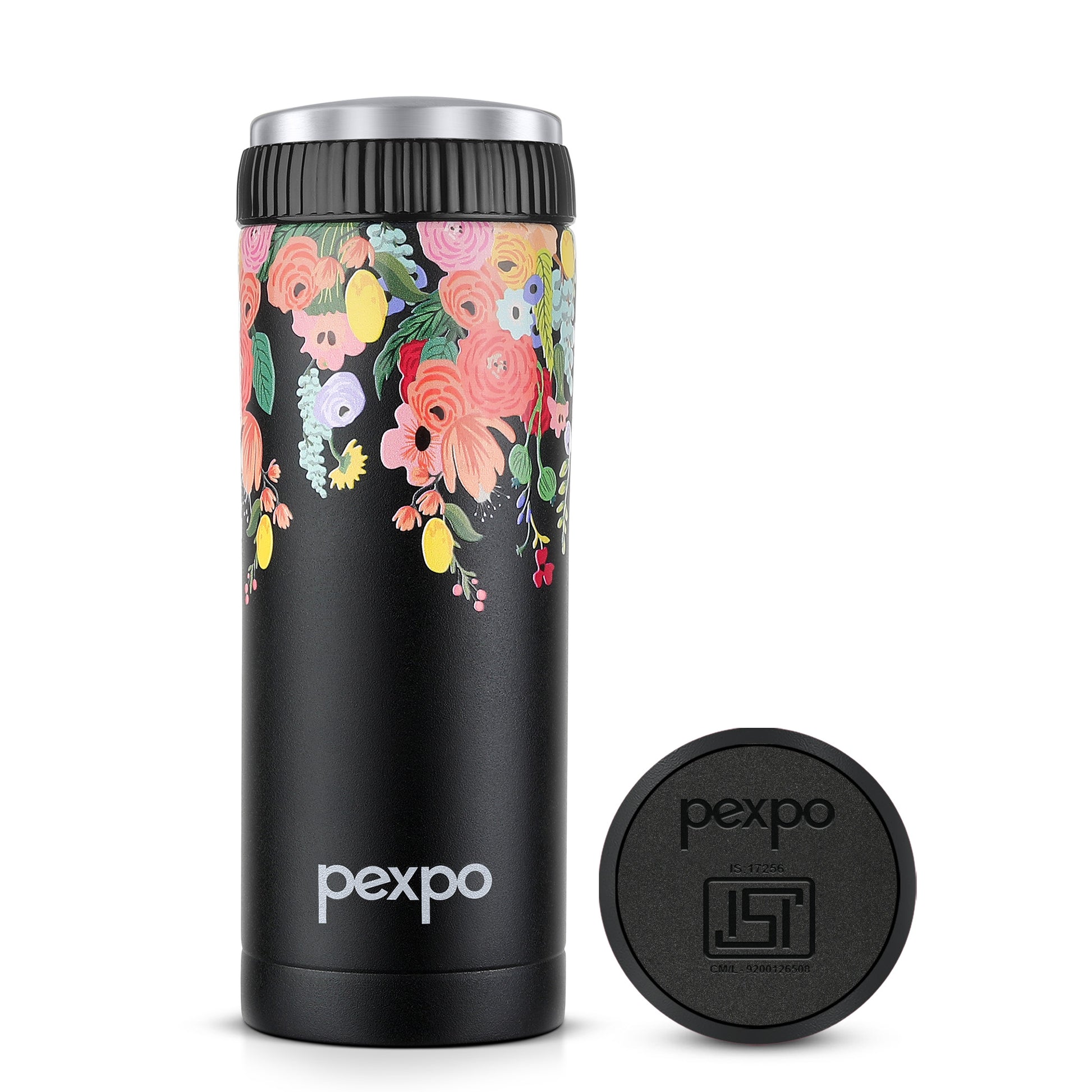 Pexpo Crypto Art Hot & Cold Water Bottle - 430 ml