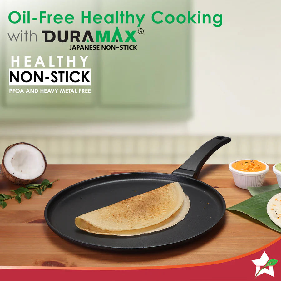 Wonderchef Inducta Die-cast Dosa Tawa, 4mm, 28cm