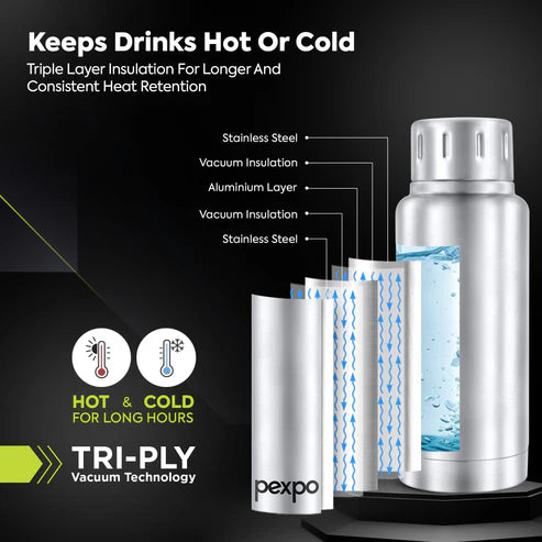 Pexpo Cameo Hot & Cold Water Bottle