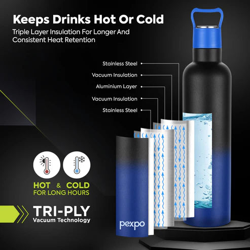 Pexpo Oscar Hot & Cold Water Bottle