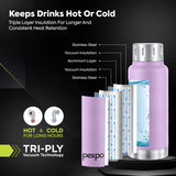 Pexpo Cameo Hot & Cold Water Bottle - Pastel Edition