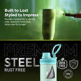 Pexpo Texas Thermo Steel Bottle | Tri-Ply Vacuum Insulated Hot & Cold Flask | For School - 500ml