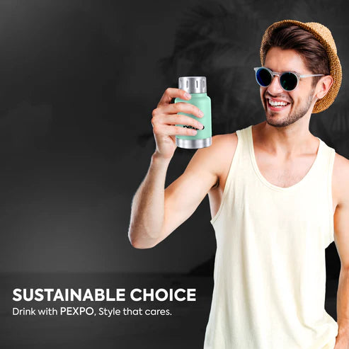 Pexpo Cameo Hot & Cold Water Bottle - Pastel Edition