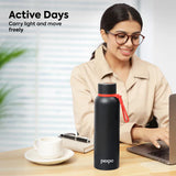 Pexpo Bravo Thermo Steel Bottle | Tri-Ply Vacuum Insulated Hot & Cold Flask