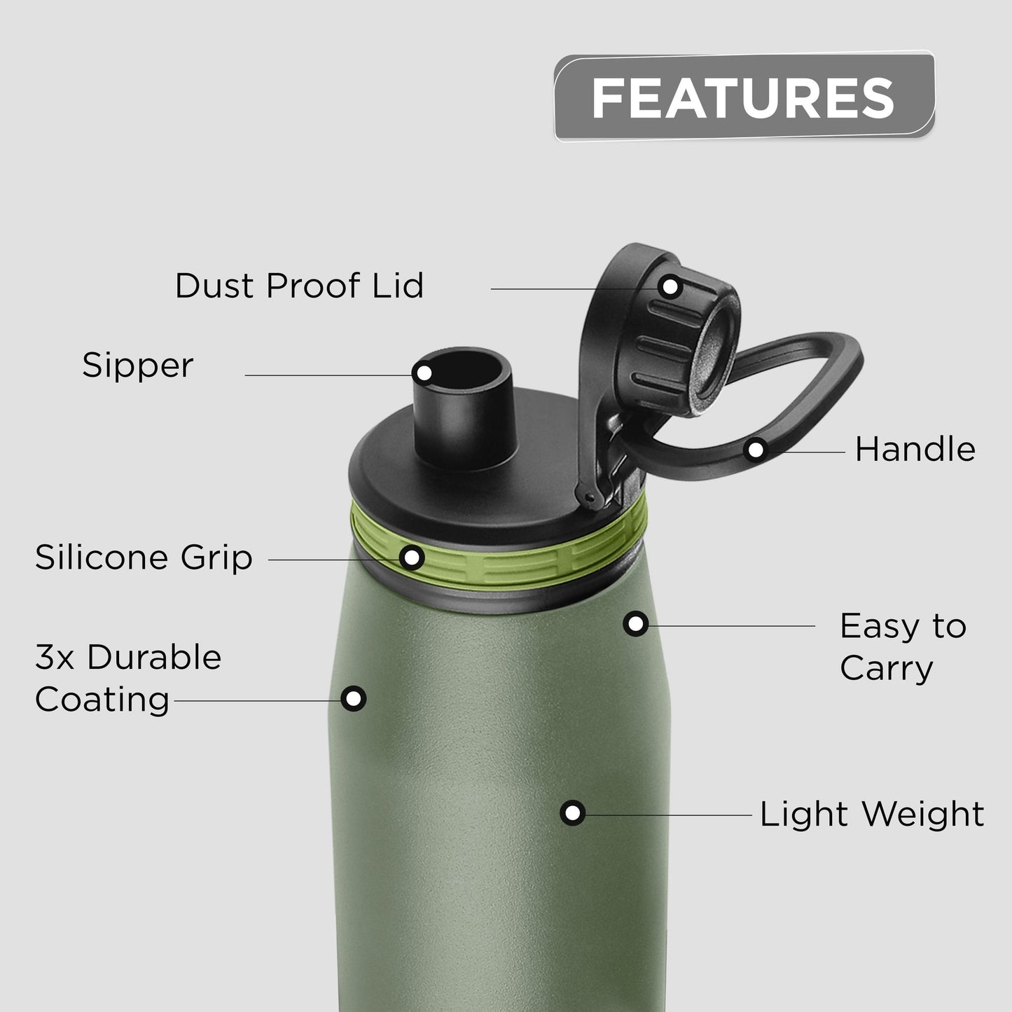 Pexpo Altros Hot & Cold Water Bottle