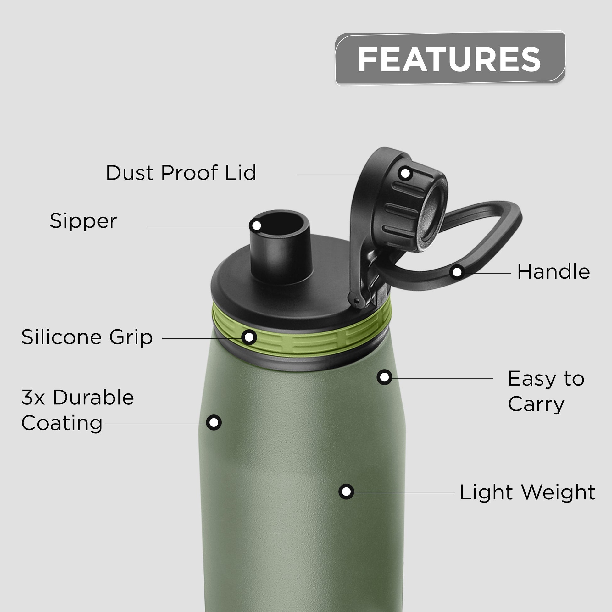 Pexpo Altros Hot & Cold Water Bottle