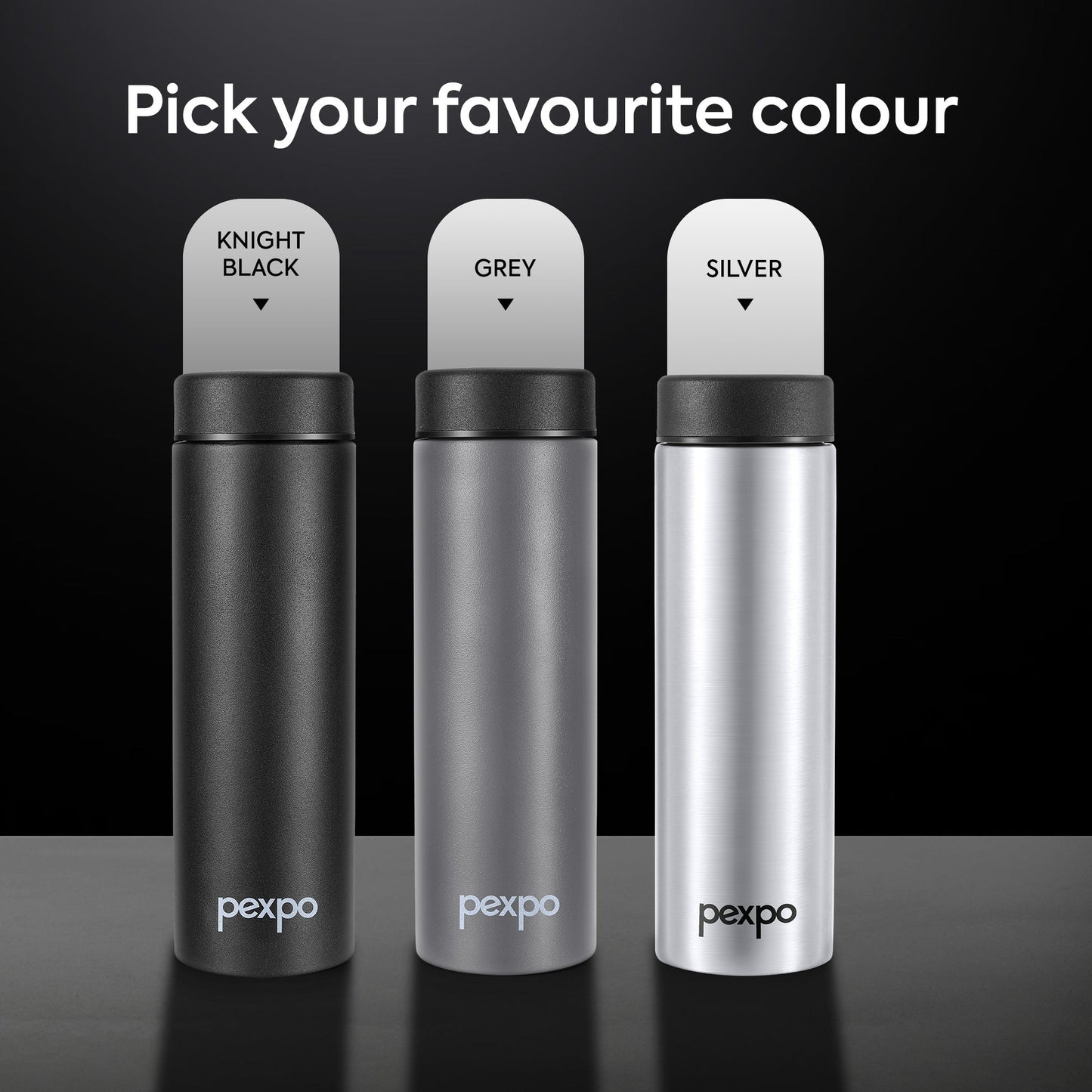 Pexpo Titanium Hot & Cold Water Bottle 500 ML