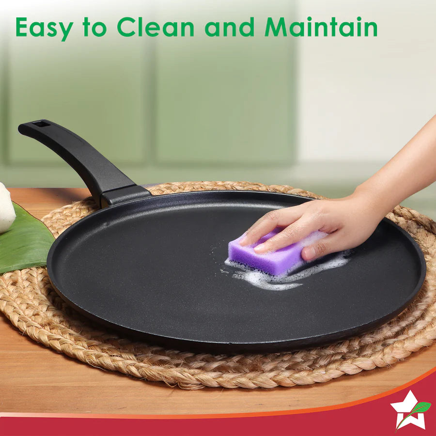 Wonderchef Inducta Die-cast Dosa Tawa, 4mm, 28cm