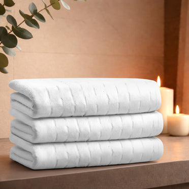 Spaces Airsoft 100% Cotton Bath Towel, 450 GSM, Solid Colours Available