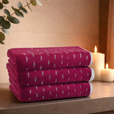 Spaces Airsoft 100% Cotton Bath Towel, 450 GSM, Solid Colours Available