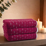 Spaces Airsoft 100% Cotton Bath Towel, 450 GSM, Solid Colours Available