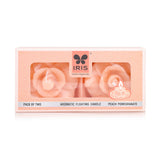 IRIS Peach Pomegranate Aromatic Floating Candles 40GM