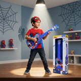 Kriiddaank Spiderman 4-String Small Toy Guitar for Kids