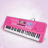 Kriiddaank Disney Princess Keyboard Piano for Kids - 37 Keys Pink