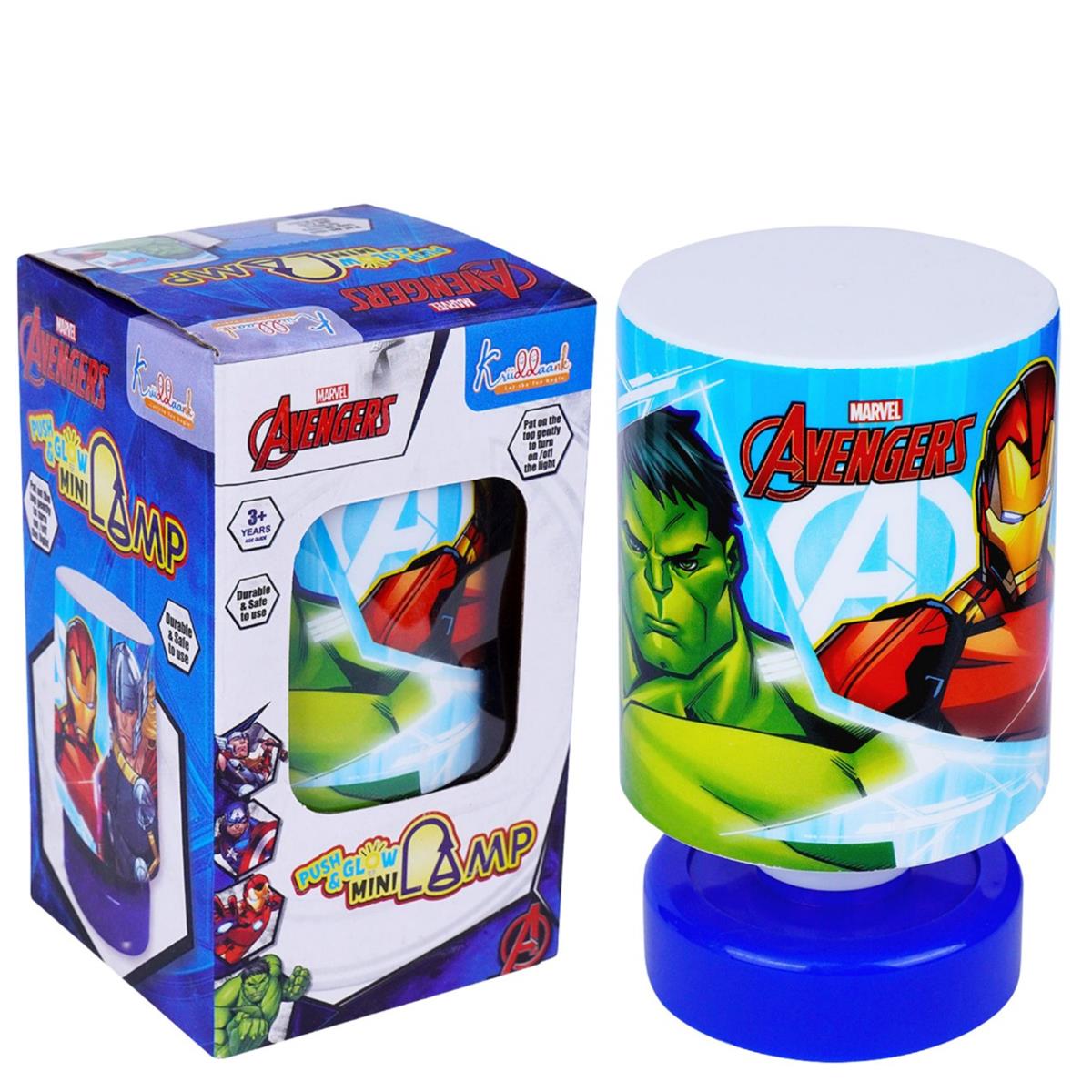 Kriiddaank Marvel Avengers Theme LED Table Lamp for Kids