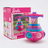 Kriiddaank Dizzy Glow Top Barbie - Musical Spinning Top Toy with 360 Degree Rotation