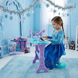 Kriiddaank Frozen-Themed Little Pianist Keyboard with Microphone & Stool