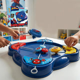 Kriiddaank Spiderman-Inspired Spinning Top Set - 5-Piece Battling Toy for Kids 5+