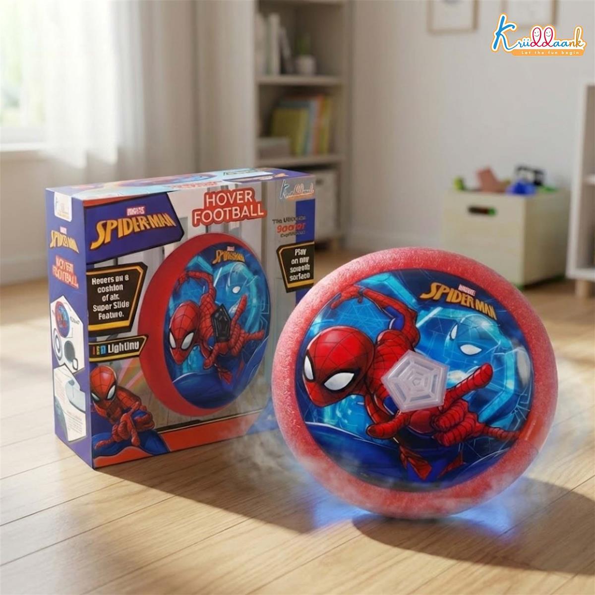 Kriiddaank Spiderman Hover Football Toy for Kids