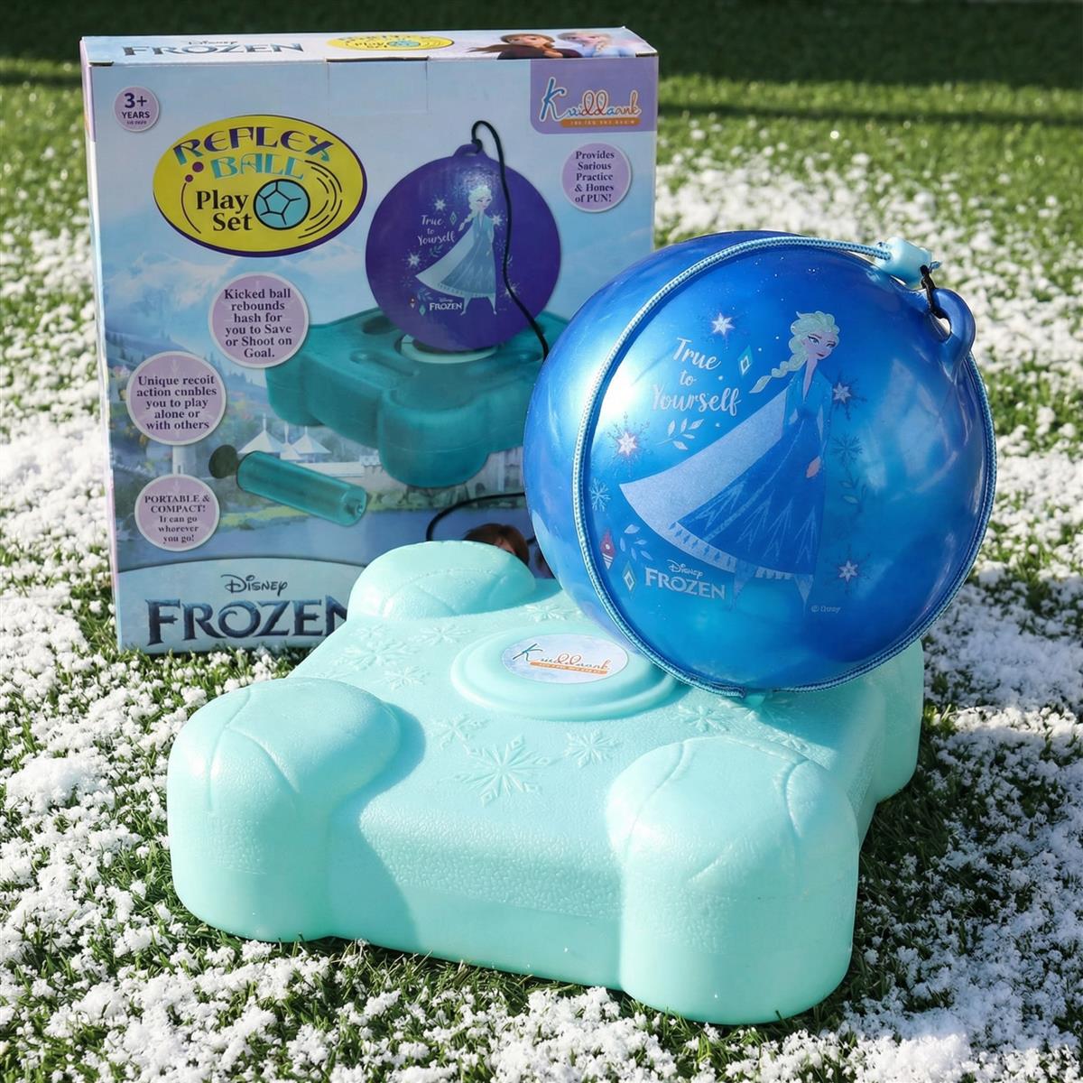 kriiddaank Disney Frozen Reflex Soccer Ball Training Kit for Kids
