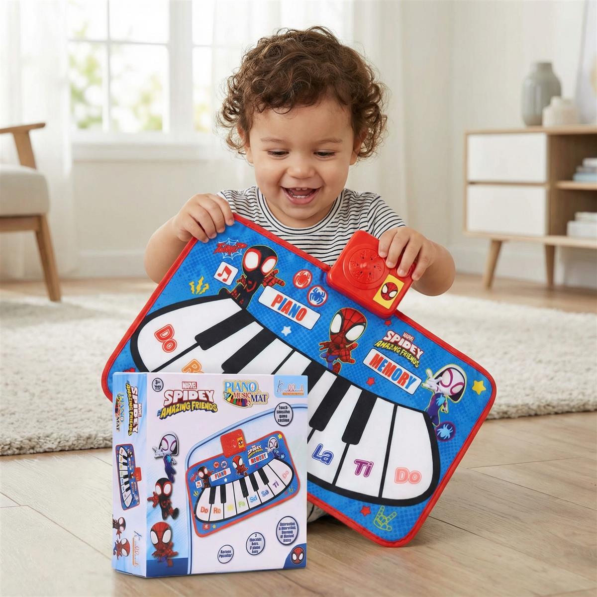 Kriiddaank Spiderman Piano Music Play Mat for Kids