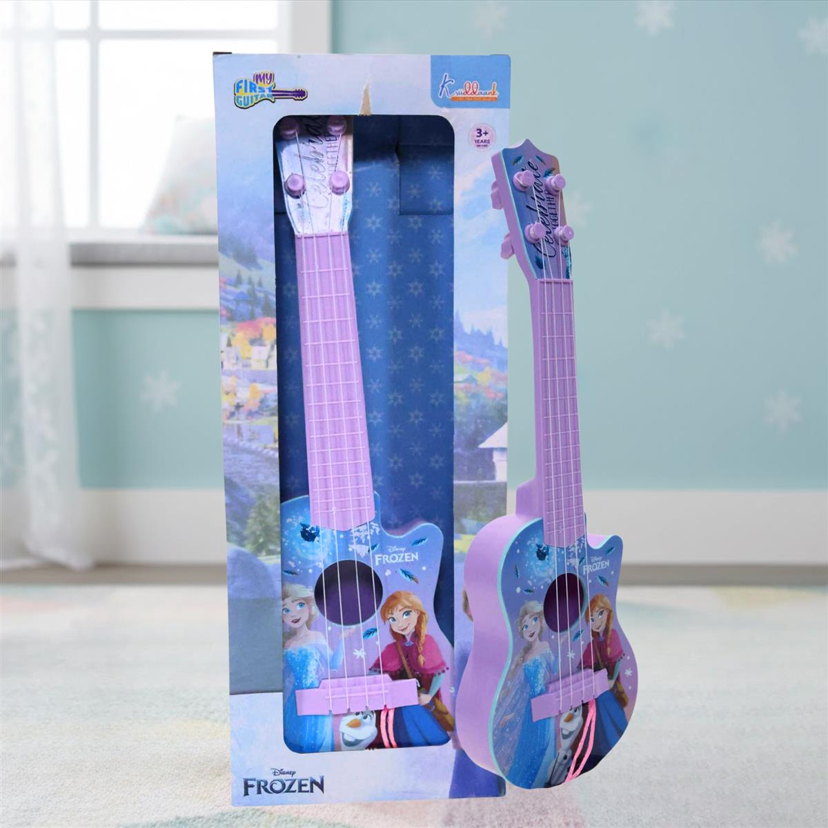 Kriiddaank Frozen Theme Guitar (Small) for Kids