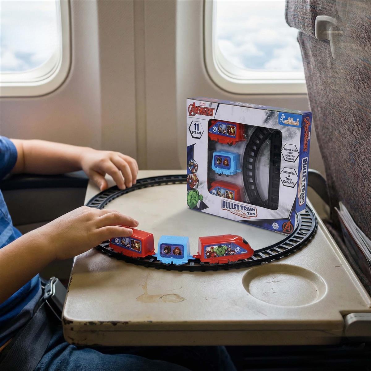 Kriiddaank Marvel Avengers 21-Piece Train Set