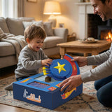 kriiddaank Hot Wheels Shield Striker Dart Blaster Toy for Kids