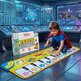 Kriiddaank Piano Music Play Mat for Kids - Classical Interactive Musical Floor Mat