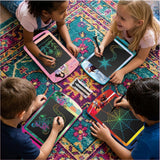 Kriiddaank Pack of 4 LCD Writing Tablet Multicolor