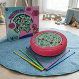 Kriiddaank Minnie Kriiddaank Mouse Musical Fishing Game - Rotating Battery Operated Pond with 21 Fish & 4 Fishing Poles
