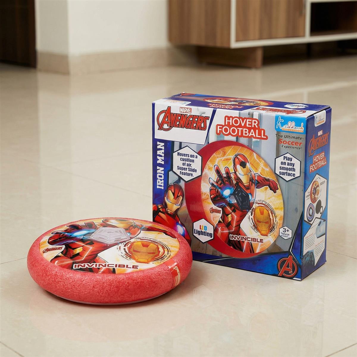 Kriiddaank Iron Man Theme Hover Football for Kids