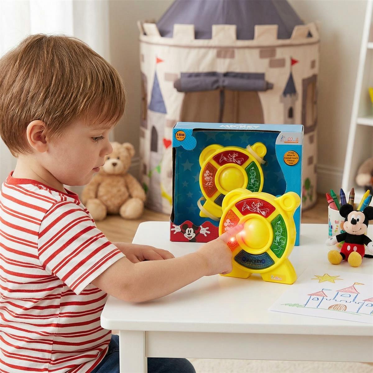 Kriiddaank Disney Mickey Mouse Clubhouse Theme Guitar Music Set  Fun