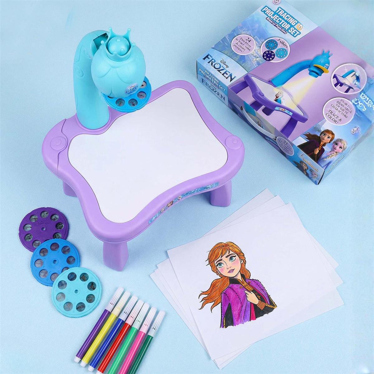 Kriiddaank Frozen Tracing Projector for Kids