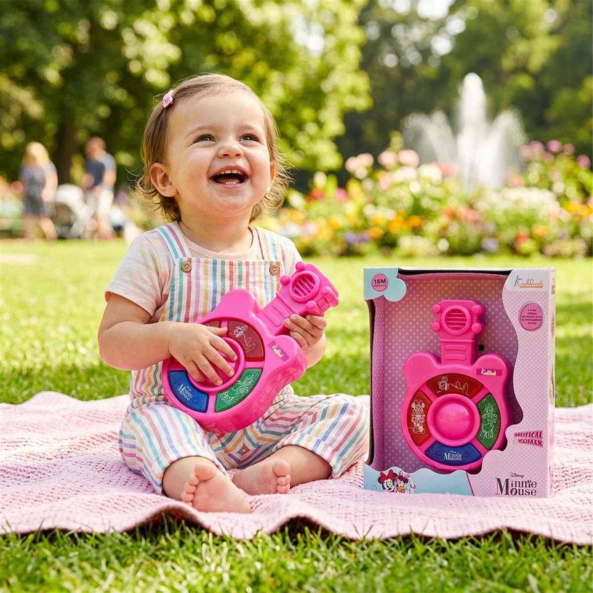 Kriiddaank Minnie Mini Music Guitar for Kids - Portable Musical Toy