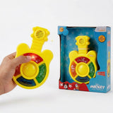 Kriiddaank Disney Mickey Mouse Mini Music Guitar Toy for Kids Yellow