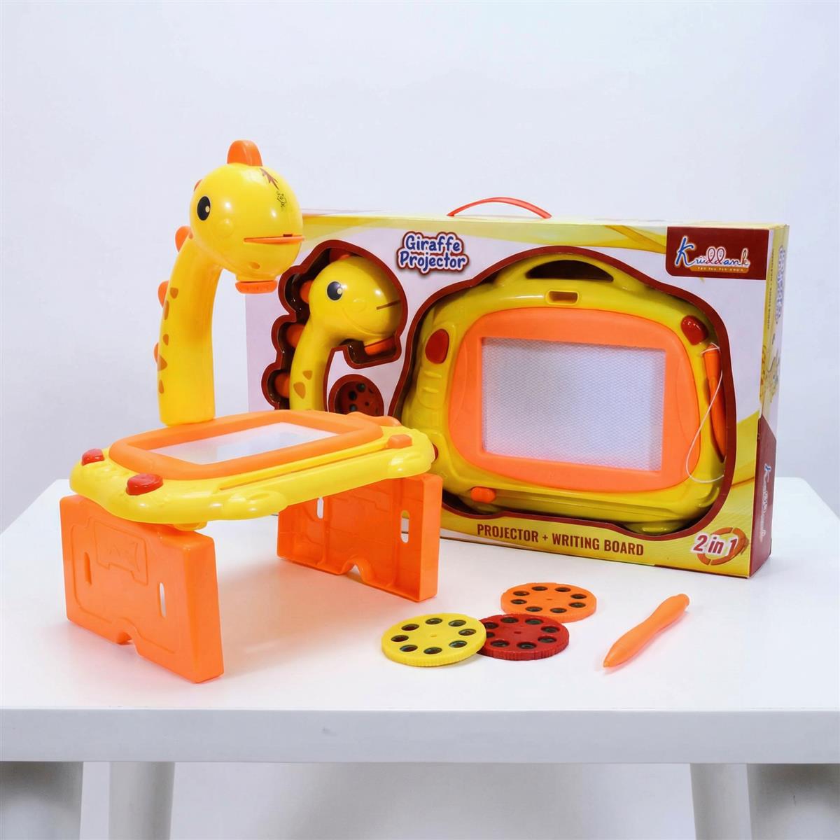 Kriiddank Giraffe Toy Projector Drawing Set for Kids