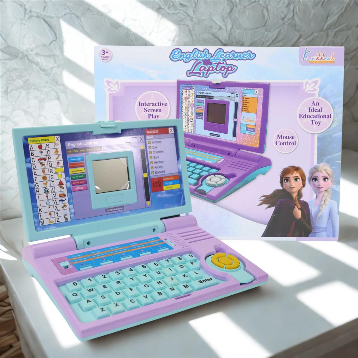Kriiddaank Frozen Educational Laptop for Kids
