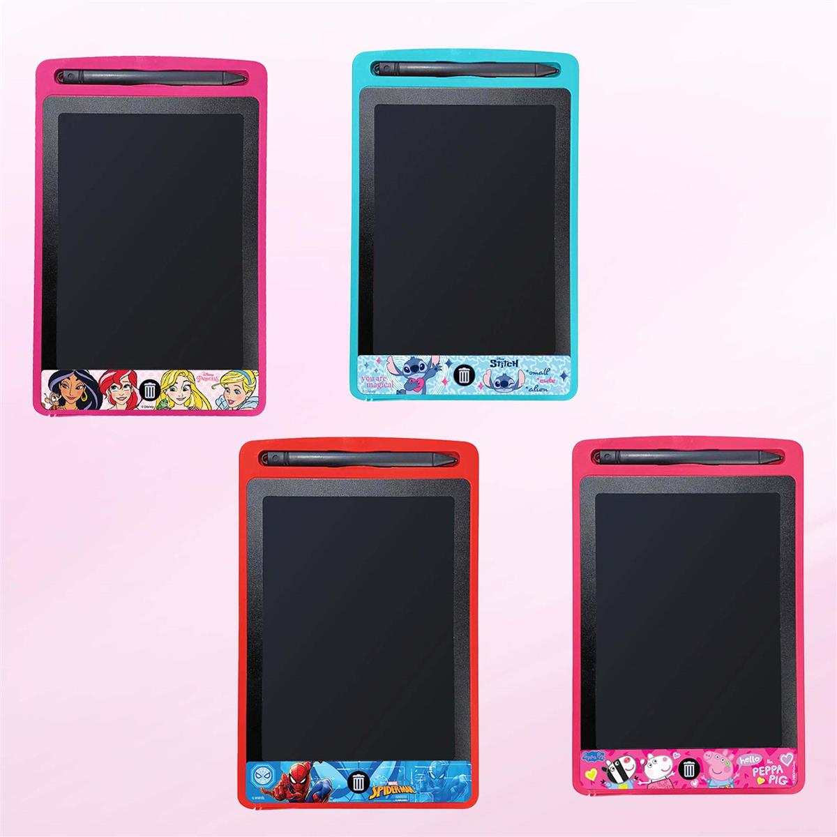 Kriiddaank Pack of 4 LCD Writing Tablet 8.5 Inch Colorful Doodle Board for Kids