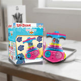 Kriiddaank Stitch Dizzy Glow Top - LED Light & Music Spinning Top Toy for Kids
