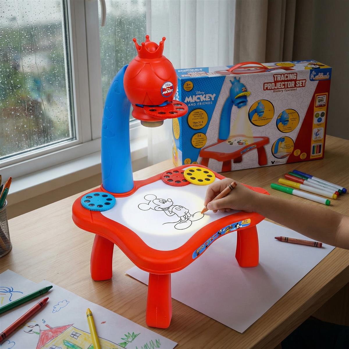 Kriiddaank Mickey Mouse Tracing Projector for Kids