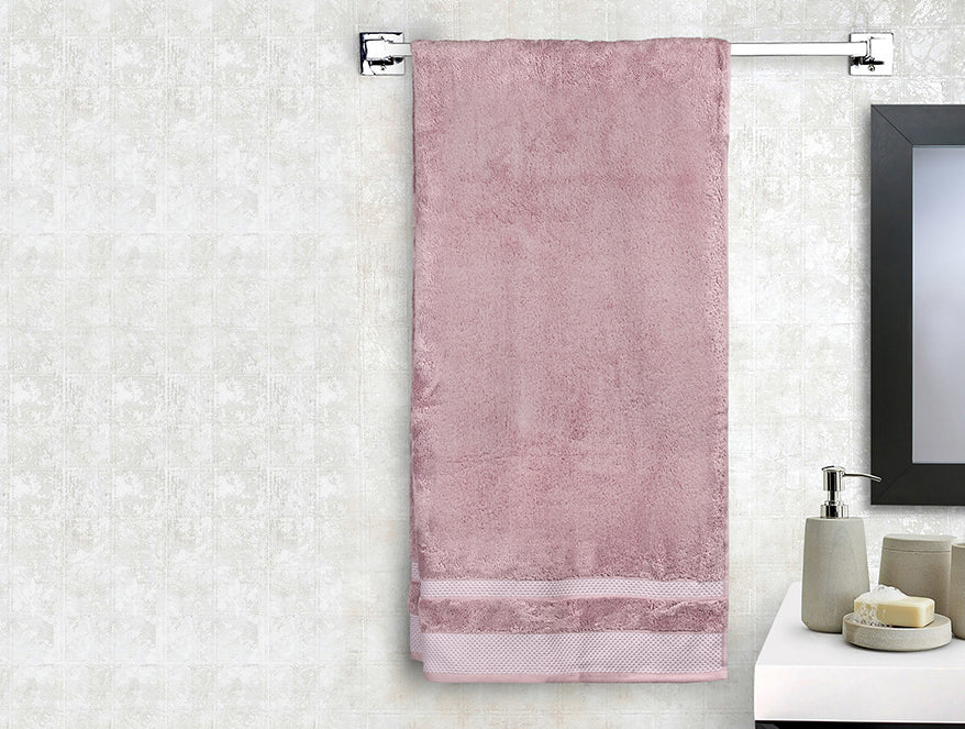 Spaces Lilac - Light Violet 100% Cotton Bath Towel