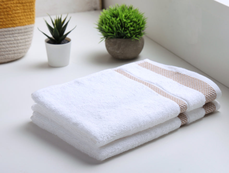 Spaces 2 Piece 100% Cotton Hand Towel Set - Hygro