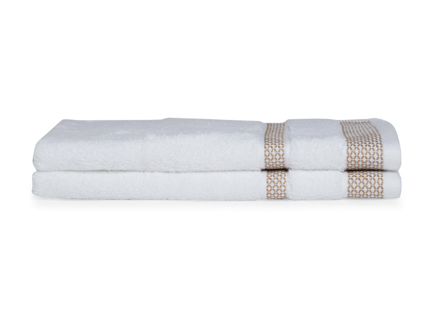 Spaces 2 Piece 100% Cotton Hand Towel Set - Hygro